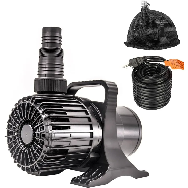 Large Submersible Pond Waterfall Pump Long Cord:Outdoor Smart-er&Quieter Fountain-s Pumps: :Water Garden&Koi Fish 1